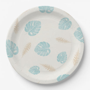 Floral pattern Paper Plate