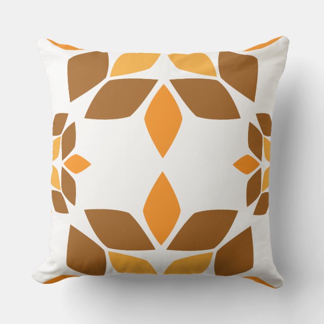 floral pattern pillow (Front)