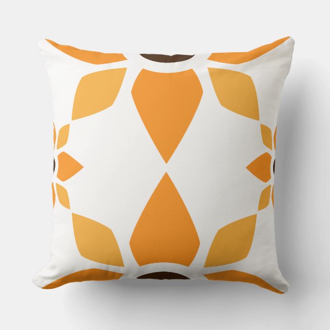 floral pattern pillow (Front)
