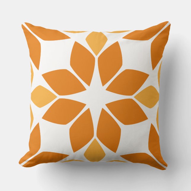 floral pattern pillow (Front)