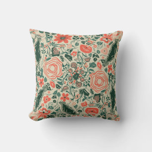 floral pattern pillow cushion