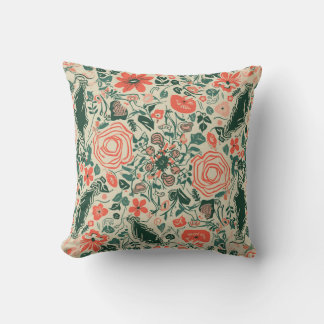 floral pattern pillow cushion