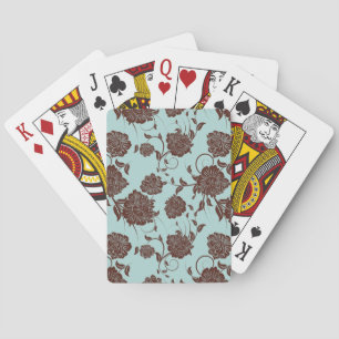 Floral Pattern Playing Cards