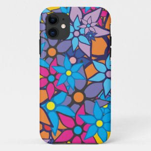 Floral Pattern Pop Art iPhone 11 Case