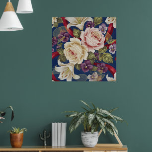 Floral Pattern Poster