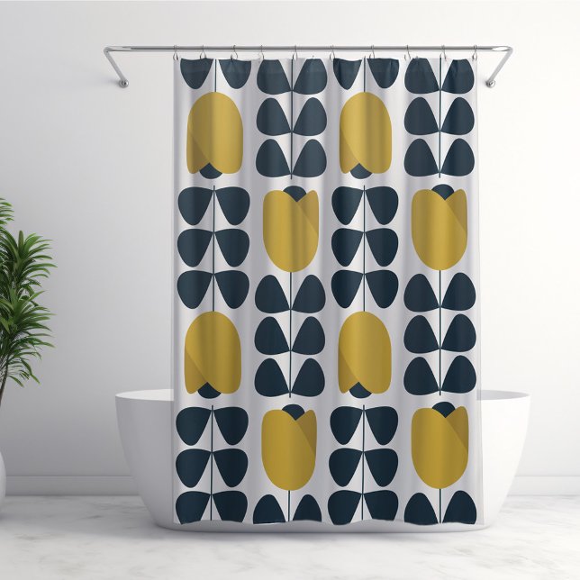 Floral Pattern Shower Curtain (Creator Uploaded)