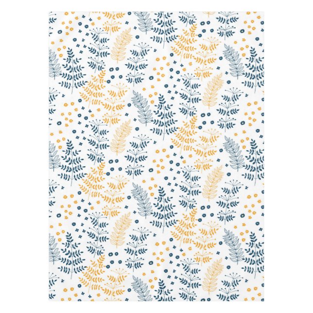 Floral pattern tablecloth (Front)