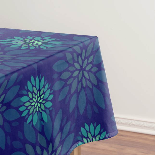 Floral Pattern Tablecloth (In Situ)
