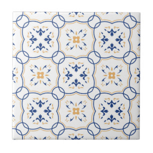 Floral Pattern Tile