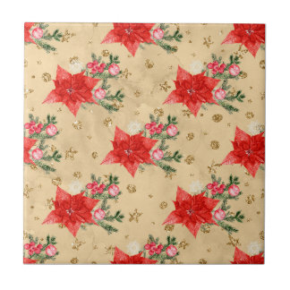 Floral Pattern Tile