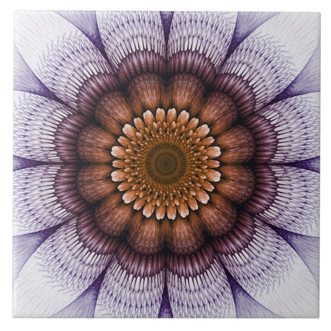 Floral pattern tile (Front)