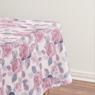 Floral pattern. Vintage roses Tablecloth