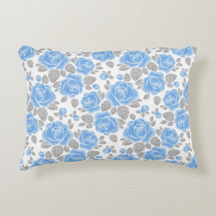 Floral pattern. Watercolor roses /2 Decorative Cushion