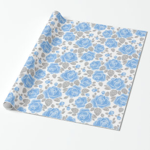 Floral pattern. Watercolor roses /2 Wrapping Paper