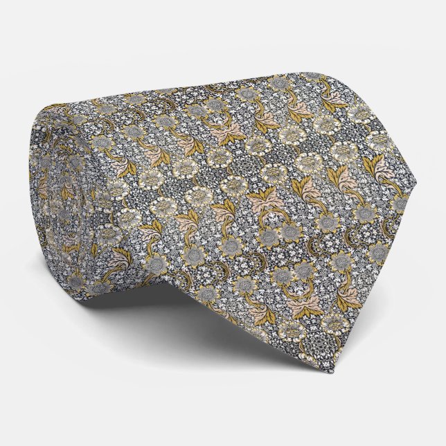 Floral Pattern - William Morris Neck Tie (Rolled)