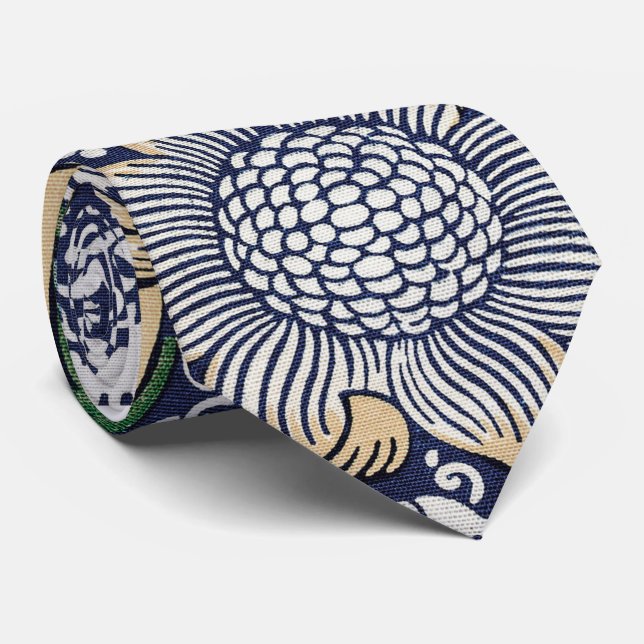 Floral Pattern - William Morris Neck Tie (Rolled)