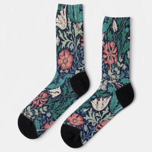 Floral Pattern, William Morris Socks
