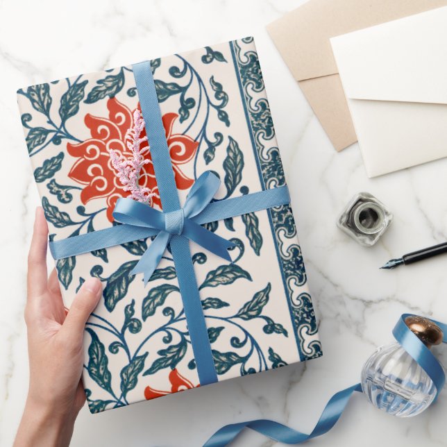  Floral pattern Wrapping Paper (Gifting)