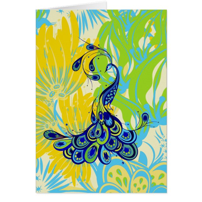 floral peacock (Front)