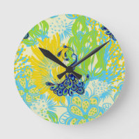 floral peacock