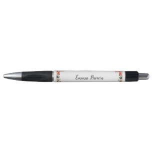Floral Pen with Your Name