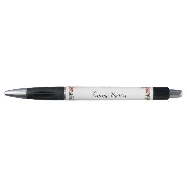 Floral Pen with Your Name (Front)