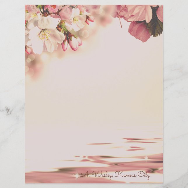 Floral Personalised (Front)