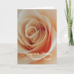 Floral Personalised 80th Birthday Card<br><div class="desc">Greeting card rose photography age specific birthday card that you can customise with any text of your choice. Should you require any help with customising then contact us through the link on this page. Floral photography personalised 80th birthday card</div>