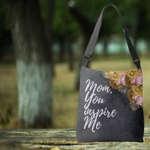 Floral Personalised Bag Gift For Moms