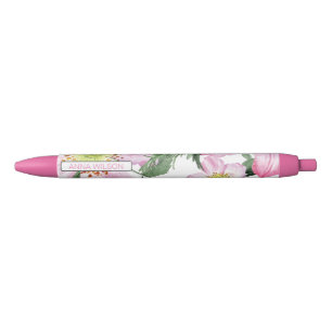 Floral Personalised pen