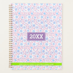 Floral Personalized Monogram Planner