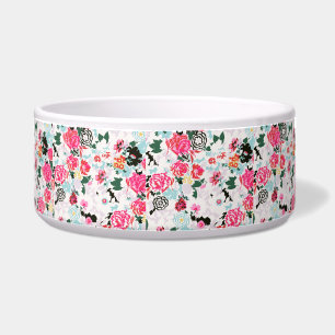 Floral Pet Bowl (Large)