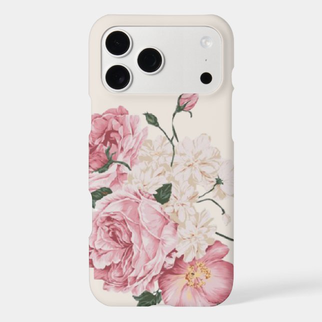 Floral phone cas for iPhone 17 (Back)