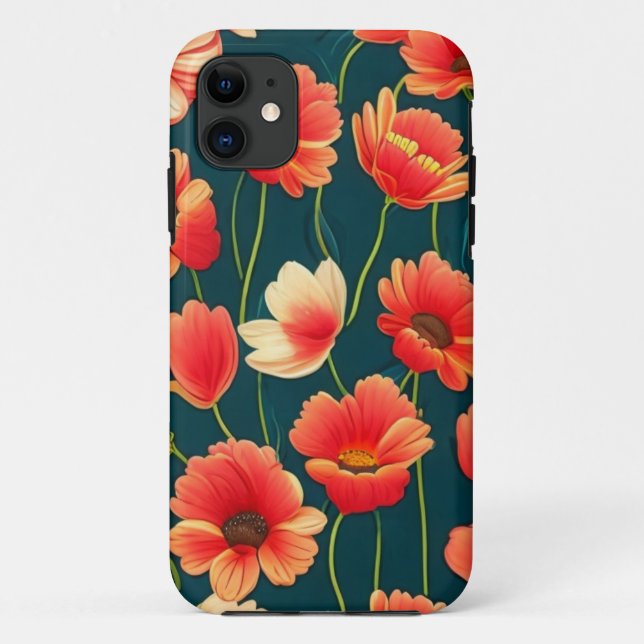 floral phone case (Back)