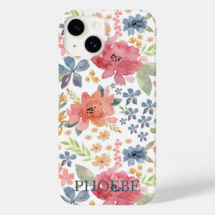 Floral Phone Case Watercolor Pretty