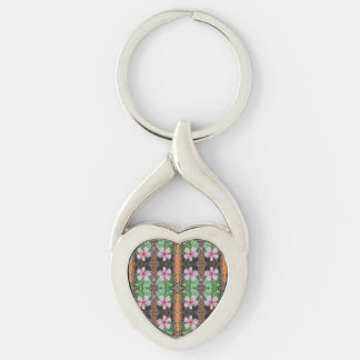 Floral Photo-Art Carry My Love  Key Ring