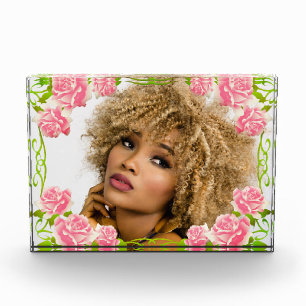 Floral Photo Block