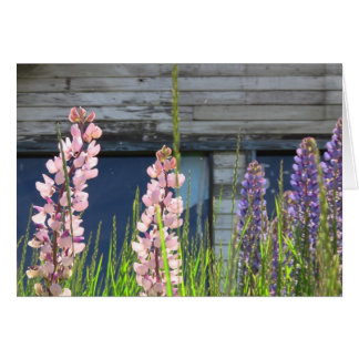 Floral Photo Card
