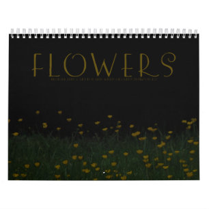 Floral Photography Calendar