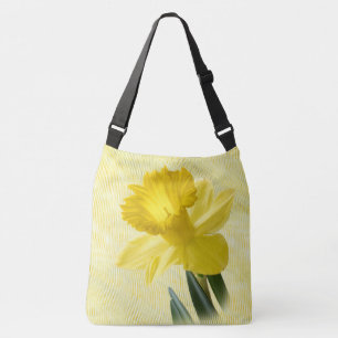 Floral Photography Yellow Spring Daffodil Pics Crossbody Bag