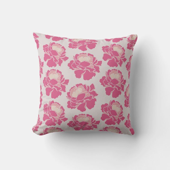 Floral Pillow – Beautiful Flower Design for Cosy H (Front)