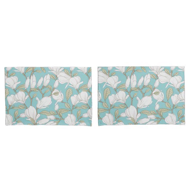 Floral Pillowcase (Front-Set)