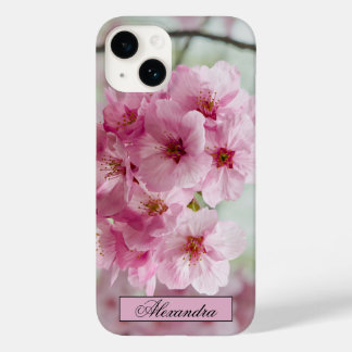 Floral Pink Cherry Blossoms Photography Case-Mate iPhone 14 Case