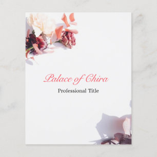 Floral Pink Flyer