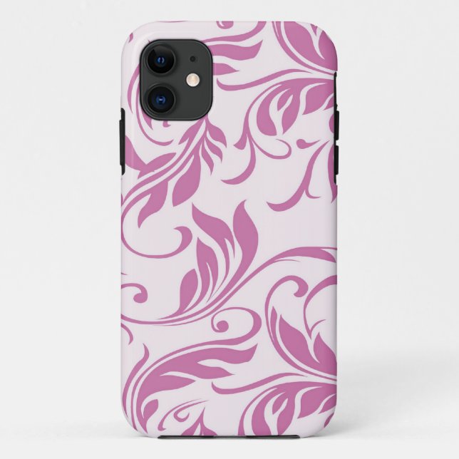 Floral Pink iPhone 5 Cover (Back)