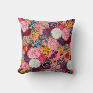Floral Pink Pattern Cushion