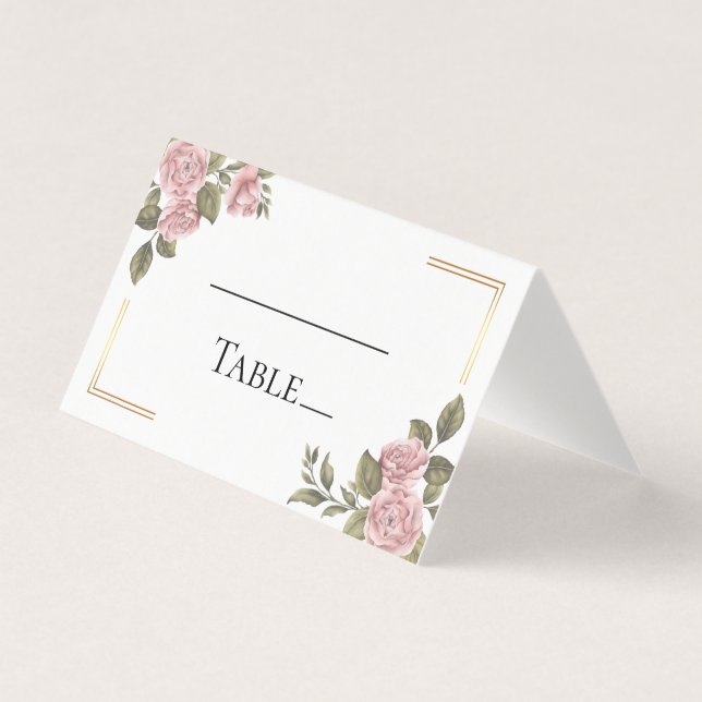 Floral Pink Peony Flower Summer Wedding Party (Front)