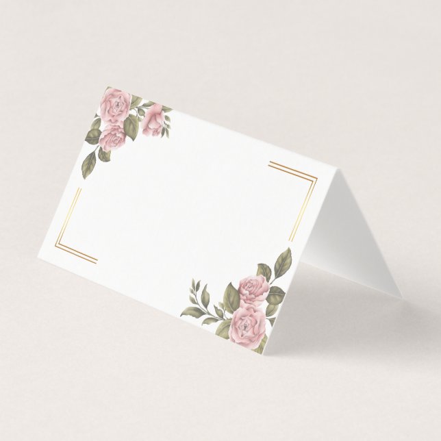 Floral Pink Peony Flower Summer Wedding Thank You (Front)