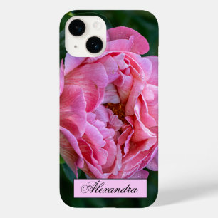 Floral Pink Peony Photography Case-Mate iPhone 14 Case