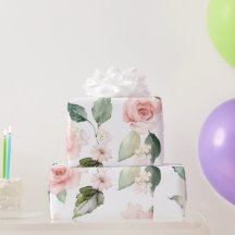 Floral Pink Roses Elegant